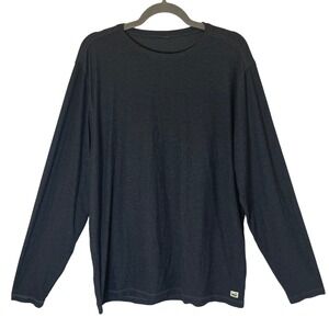 Vuori Men's Long Sleeve Tee - Charcoal